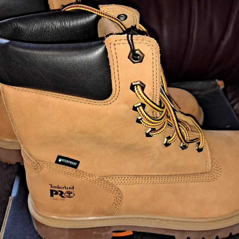 MEN'S DIRECT ATTACH 8" WATERPROOF WORK BOOT